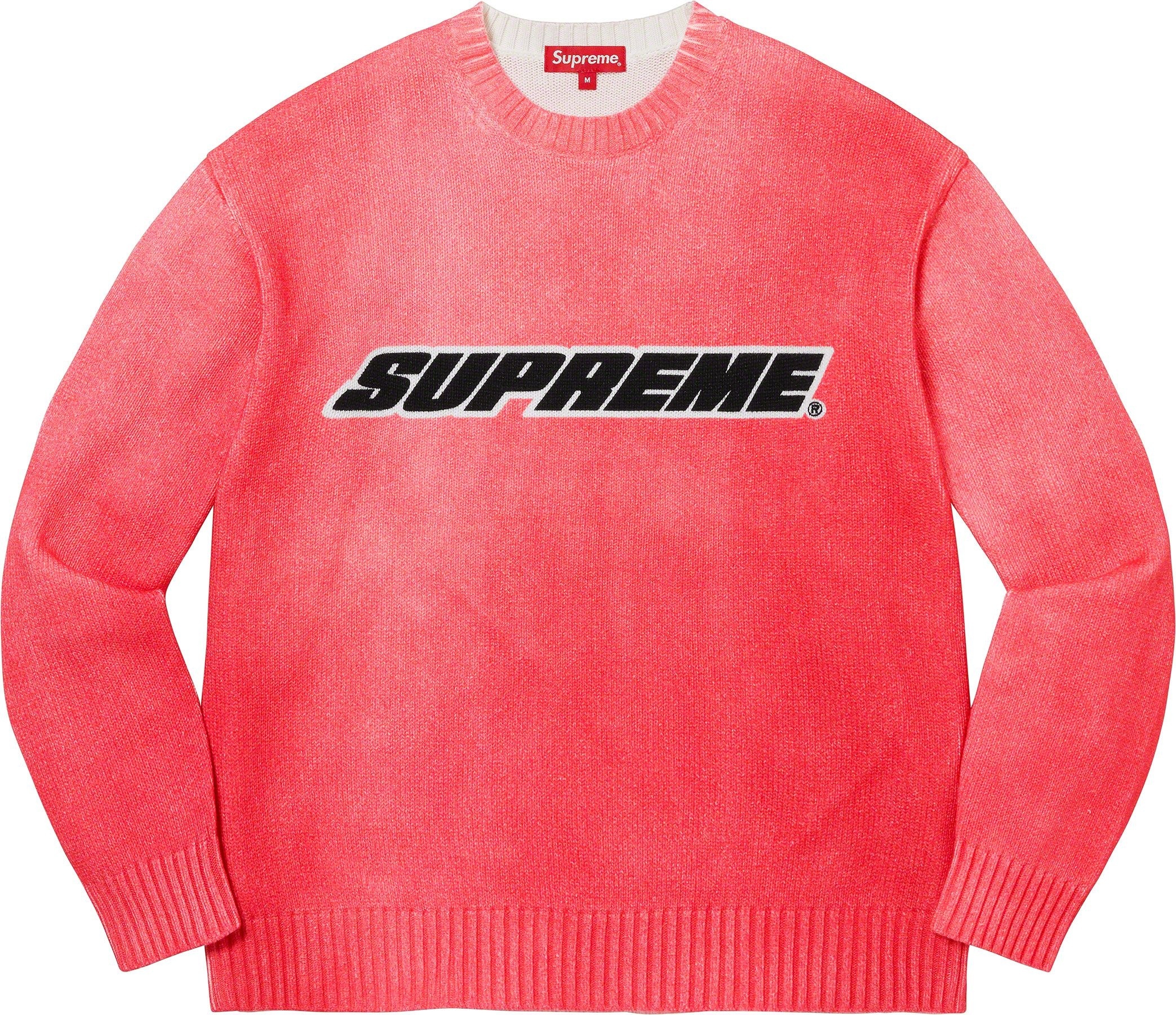 Printed Washed Sweater view 3